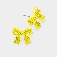 Load image into Gallery viewer, Maddison Bow Earrings
