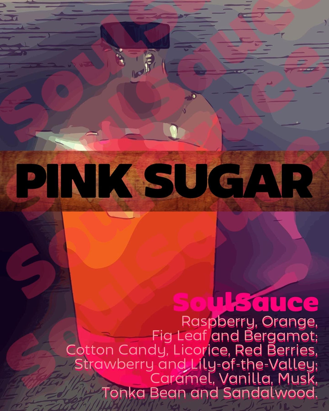 Pink Sugar Perfumed Body Oil by SoulSauce - Buy 4, Get 5