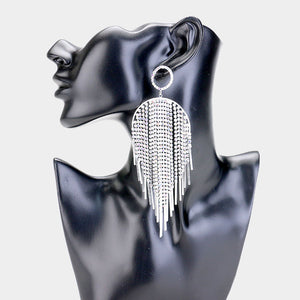 Oberina Multi Strand earrings