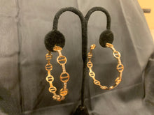 Load image into Gallery viewer, Gold &amp; Bling Hoops
