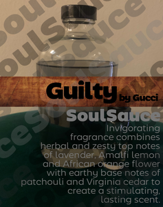 Guilty by Gucci for Him Perfumed Body Oil by SoulSauce - Buy 4, Get 5