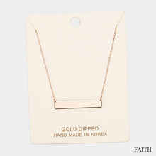 Load image into Gallery viewer, FAITH Message Necklace
