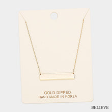 Load image into Gallery viewer, BELIEVE Message Necklace
