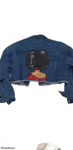 Load image into Gallery viewer, Afro Queen Denim Jacket
