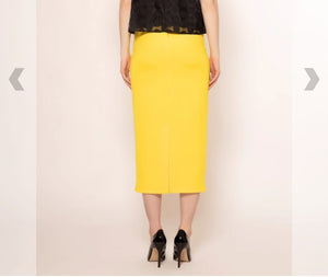 Halo Yellow H-Line Skirt