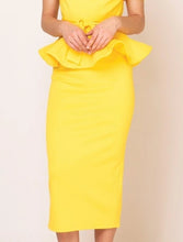 Load image into Gallery viewer, Halo Yellow H-Line Skirt
