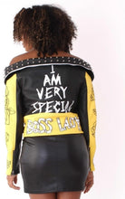 Load image into Gallery viewer, Boss Lady Biker Jacket
