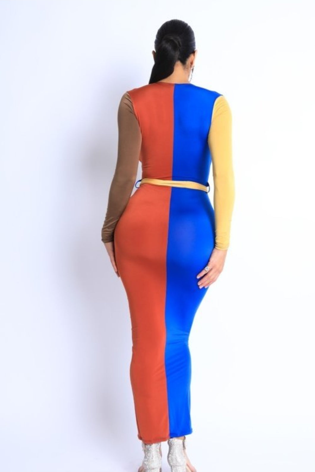 Dana Multi Colored Long Dress