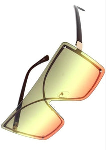 Marie Multi Colored Wide Framed Glasses